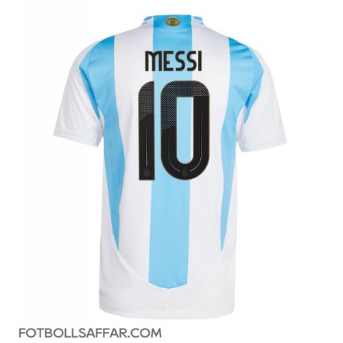 Argentina Lionel Messi #10 Hemmatröja Copa America 2024 Kortärmad